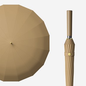 paamicia 가볍고 튼튼한 16K 우산 장우산