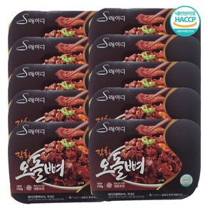 국내산 S레이디 직화 오돌뼈 (150g ) 양념 오도독뼈 간편조리 전자레인지 3분완성 안주 간식, 10개, 150g