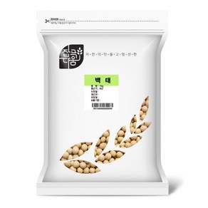 잡곡다움 국산 백태콩, 2개, 1kg