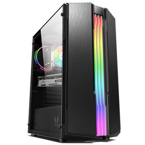 쓰리알시스템 RGB PC케이스 S450CP 블랙, 1개