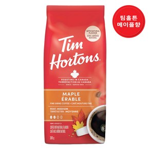 캐나다 팀홀튼 Tim Hotons 100% 아라비카 분쇄 원두커피 메이플 300g (캐나다 직배송), 1개