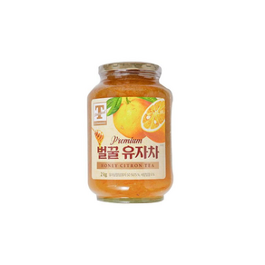 T STANDARD 프리미엄 벌꿀유자차 2kg, 2개, 1개입