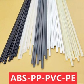 자동차 범퍼용 용접 메쉬 수리 스트립 납땜 도구 PP PE PVC ABS 플라스틱 용접봉 키트 5x2.5mm 5 미터, 3) 5 Metes - ABS White, 1개