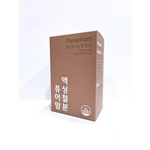 퓨어맘 액상철분 26mg 10g x 30포, 300g, 1개