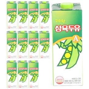 삼육두유 고소한 맛 A, 950ml, 12개