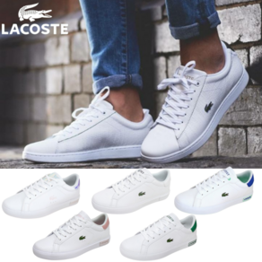 라코스테 LACOSTE 스니커즈 운동화 화이트 남성 여성 단화 신발 5종