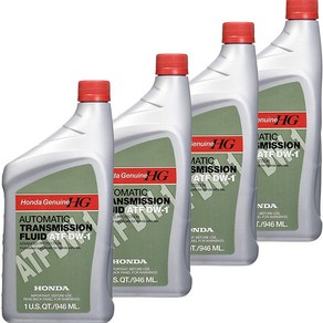 Honda 정품Automatic Tansmission Fluid 4팩, One Size, 1개, 946ml