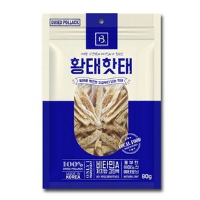 황태 핫태 80g 강아지 반려동물 고단백 영양 간식 jfl*0272mt, 1, 본상품선택