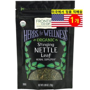 Fontie Co-op 오가닉 쐐기풀 잎 추출 28g Nettle Leaf, 1개