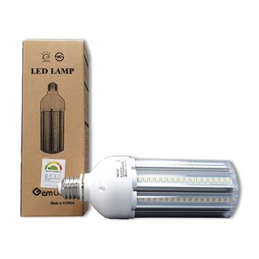 인성엔프라 효율 1등급 LED 삼파장 60w 램프 전구 스틱 콘 GemLIGHT INL-CL60C-57K1, 1개, 기타색