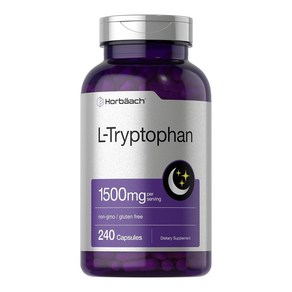 호바흐 엘 트립토판 L Typtophan 1500mg 240캡슐, 240정, 1개