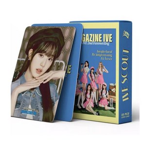 [국내배송] 아이브 포카 크러쉬 SWITCH HEYA IVE 2nd 미니 앨범, 6) IVE MAGAZINE (55장), 1개