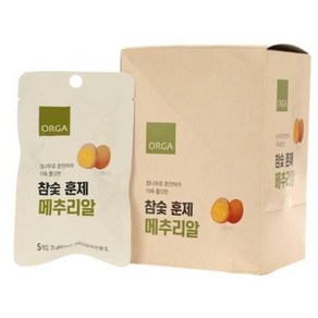 ORGA 참숯 훈제 메추리알 (1box) (25gx8봉) 200g, 1개