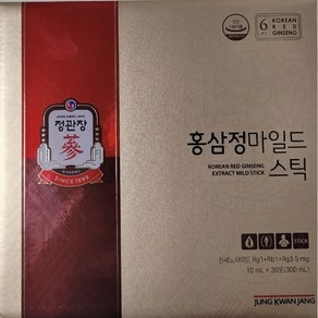 [정관장] 홍삼정 마일드스틱 10ml*30포, 300ml, 1개