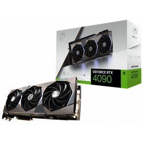 MSI 지포스 RTX 4090 SUPRIM X 24G PCI Expess 40 그래픽 보드, 기본