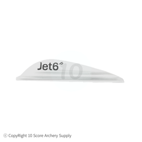 텐스코어 양궁 장비 화살 Jet6 스핀깃 흰색 (50장), White, 1개, 오른손/2.00