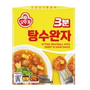 오뚜기 3분 탕수완자, 150g, 4개