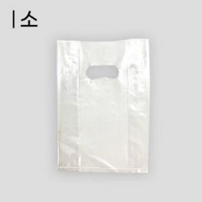 LDPE 일회용 배달 비닐봉투 무지 (소) 링타입 1000장 반투명 170x240x80, 1개