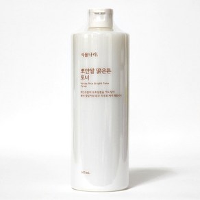 [NEW] 식물나라 뽀얀쌀 맑은톤 토너 500mL, 2개