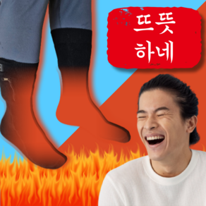 크리클릿 초경량 충전식 발열양말 온도조절 방한 온열 열선 양말, 배터리 2개 M