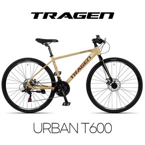 트라젠 어반T600 시마노21단 디스크 알루미늄 하이브리드 자전거 TRAGEN URBAN T600, 메탈릭블루/400(145~158cm), 미조립박스, 1개