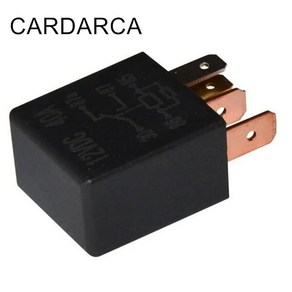4pin 5pin 40A 12V 24V DC 자동차 릴레이 범용 자동차 바이올렛 릴레이, 24v 5pin elay, 1개