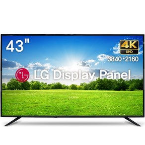 위드라이프 43인치 4K UHD TV 엘지정품패널 고화질티비, 43UHD(상하형), 방문설치, 벽걸이형, 109cm/43인치