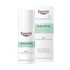 EUCERIN 프랑스 정품 유세린 더모퓨어 매트 플루이드 매티파잉 50ml (지성/트러블), 1개