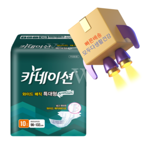 카네이션 특대형 겉기저귀 와이드 매직 10입