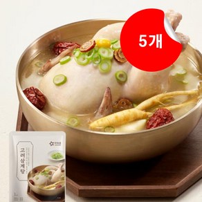 아워홈 고려삼계탕 800g, 5개