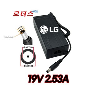 LG DM2752D-PN MX2752WDN MX2382N용19V 2.53A어댑터, 1개