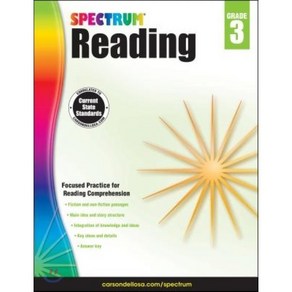 Spectrum Reading Workbook Grade 3