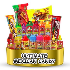 Lucas Ultimate Candy Assotment Mexican Ca Lucas Ultimate Candy Assotment 프리미엄 멕시칸 캔디(18개), 1개, 45.36g