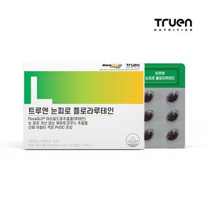 트루엔 눈피로 플로라루테인 [60캡슐], 30정, 2개