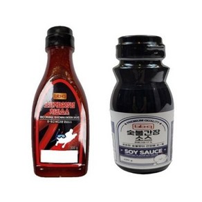 BBQ 오리지널양념 치킨 소스 (300G) +BBQ 숯불간장 소스 (290G) 2종, 1개, 300g