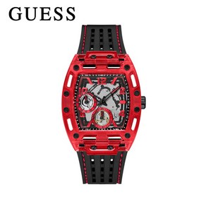 게스 GUESS 피닉스 레드 블랙 남성시계 GW0499G4