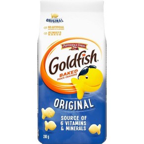 (캐나다 직송) 골드피쉬 오리지널 크래커 200g 3개 Goldfish Oiginal Cackes