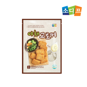 소디프 야채 고로케 1kg, 1개