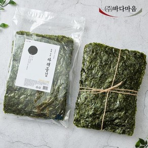 바다마음 두번구운 파래돌김 50매, 140g, 1개