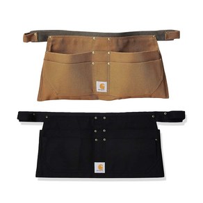 칼하트 허리 앞치마 브라운 블랙 2종 A09/ FIRM DUCK WAIST APRON, M, 1개