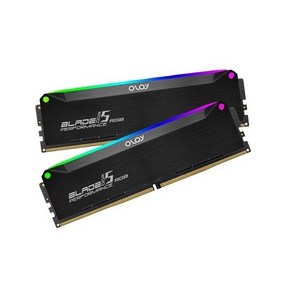 OLOy OLOy DDR5-6400 BLADE RGB Black 패키지(32GB(16Gx2)), 2개