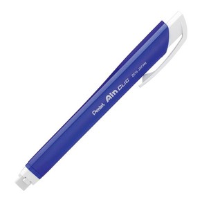 [그린에버] 일본 펜텔 아인클릭 홀더식 지우개 메탈블루 XZE15-MC
