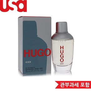 휴고보스 아이스드 오 드 뚜왈렛, 75 ml, 1개, 75ml