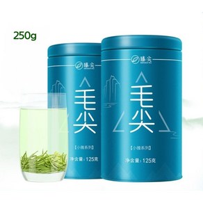 2023 모첨차 고산녹차 작설차 녹찻잎, 2개, 1개입, 125g