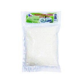 Fozen Ginded Cassava 냉동 갈은(그라인디드) 카사바 500g, 1개