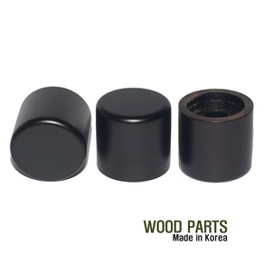 기타우드노브(일자에보니우드노브)톤노브 일렉기타 베이스기타 앰프 오디오 볼륨조절 (Ebony Wood Knob), 에보니흑단일자노브(KE-706) 3Pcs, 1개