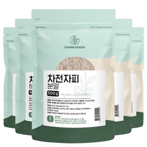 식이섬유 차전자피 가루 500g 5팩, 5개