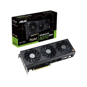 에이수스 ASUS ProArt 지포스 RTX 4070 SUPER O12G OC D6X 12GB