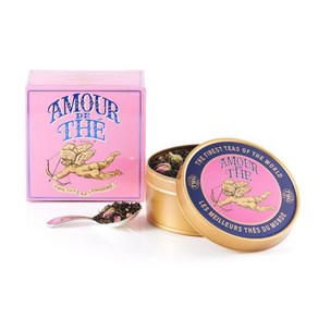 TWG 차 | Mon Amour Tea 캐비어 기프트 티 틴에 담긴 잎 홍차 블렌드 100g