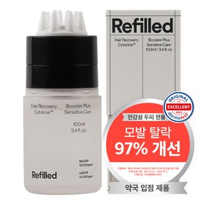 리필드 탈모완화 사이토카인 민감성 탈모 헤어토닉 부스터 두피 진정, 100ml, 6개